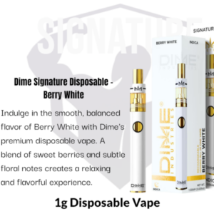 Dime Industries: Berry White 1000mg All in One Device