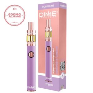 Dime Industries: Grapes & Cream Rosin Line 600mg All in One Device